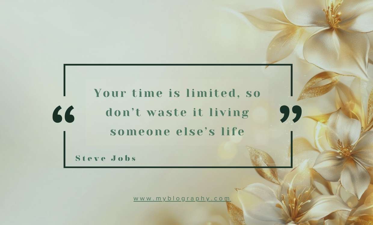 A quote for living life true to your self